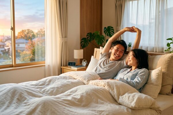 澄家(Sumika)ですっきり目覚める朝♪24時間換気で福岡南の湿気・乾燥に負けない家づくり